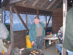 beim Grillen